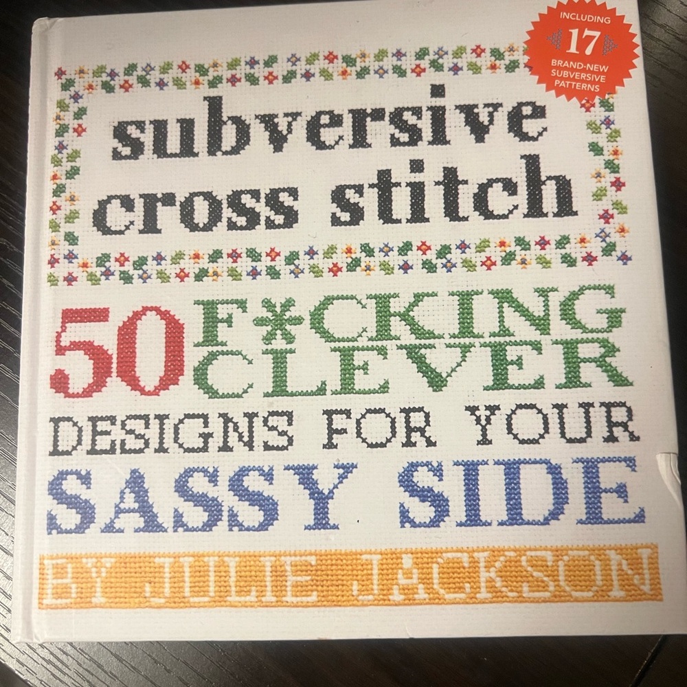 Subversive Cross Stitch Book